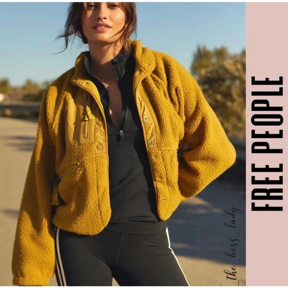 SOLD -D- Free People Movement jacket Medium - Picture 3 of 12